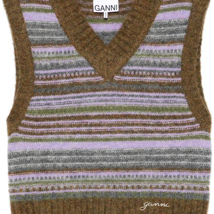 GANNI Sweaters Green