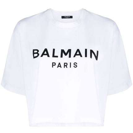 Balmain T-shirts and Polos White