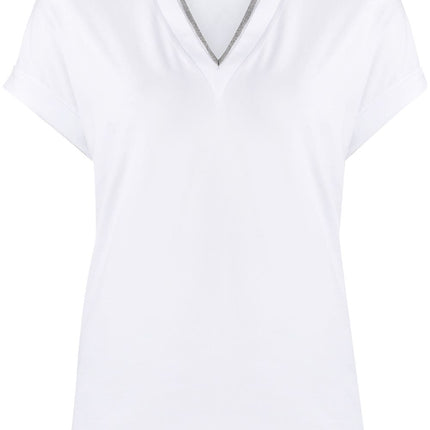 Brunello Cucinelli T-shirts and Polos White