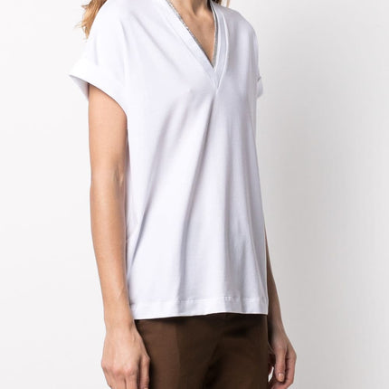 Brunello Cucinelli T-shirts and Polos White