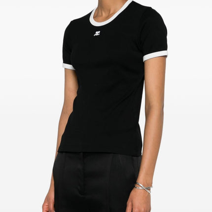 COURREGES PRE T-shirts and Polos Black