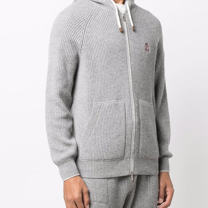 Brunello Cucinelli Sweaters Grey