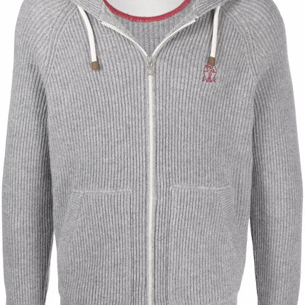 Brunello Cucinelli Sweaters Grey