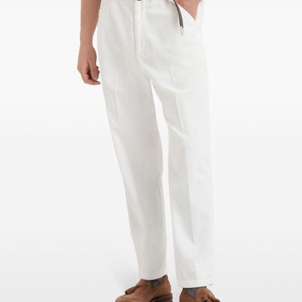 Brunello Cucinelli Trousers White