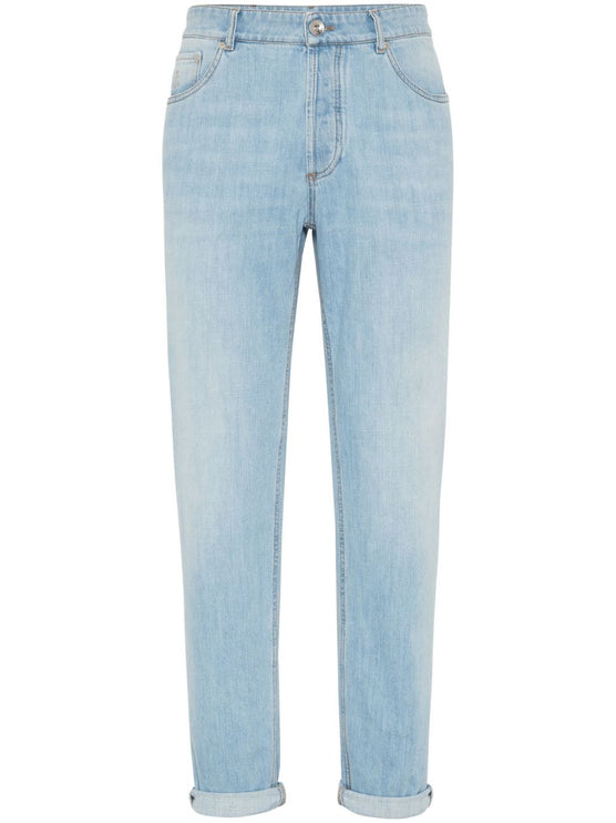 Brunello Cucinelli Jeans Clear Blue