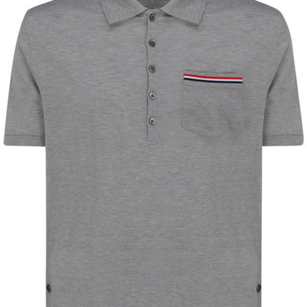 Thom Browne T-shirts and Polos Light Grey