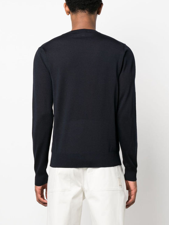 Emporio Armani Sweaters Blue