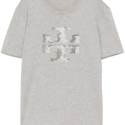 Tory Burch T-shirts and Polos Grey