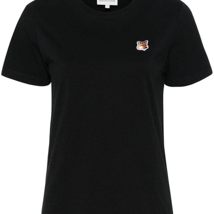 MAISON KITSUNE' T-shirts and Polos Black