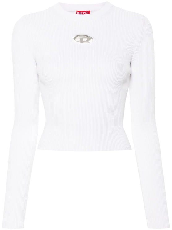 Diesel Sweaters White