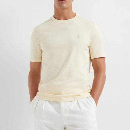 Brunello Cucinelli T-shirts and Polos Beige