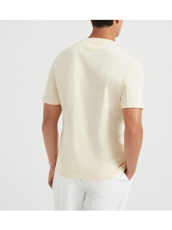 Brunello Cucinelli T-shirts and Polos Beige