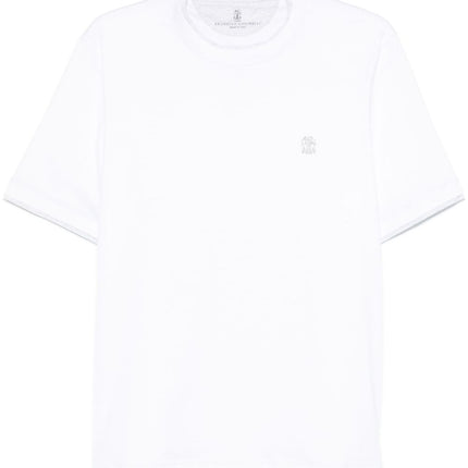 Brunello Cucinelli T-shirts and Polos White