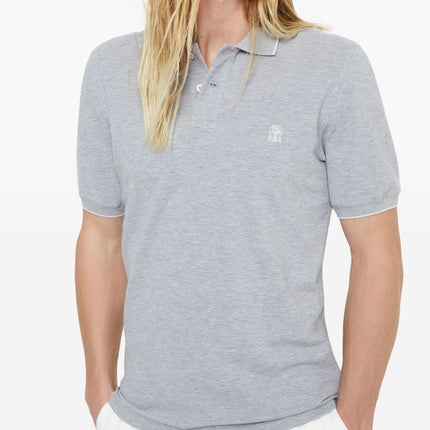 Brunello Cucinelli T-shirts and Polos Grey