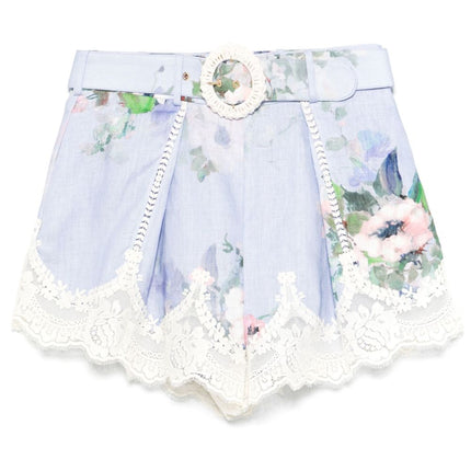 Zimmermann Shorts Clear Blue