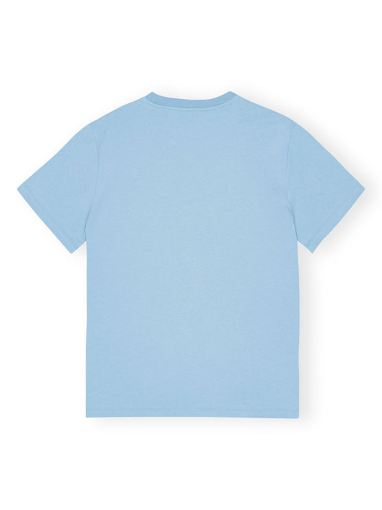 GANNI T-shirts and Polos Clear Blue