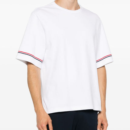 Thom Browne T-shirts and Polos White