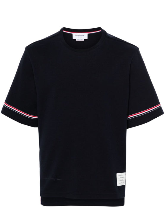 Thom Browne T-shirts and Polos Blue