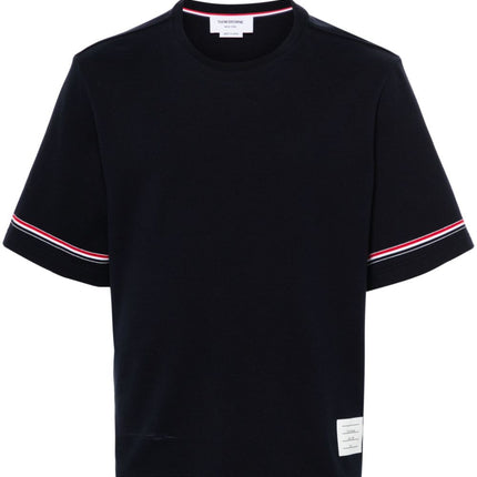 Thom Browne T-shirts and Polos Blue