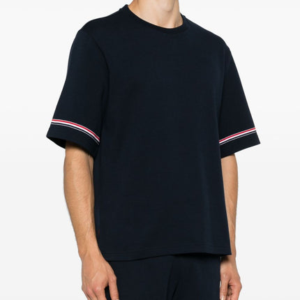 Thom Browne T-shirts and Polos Blue