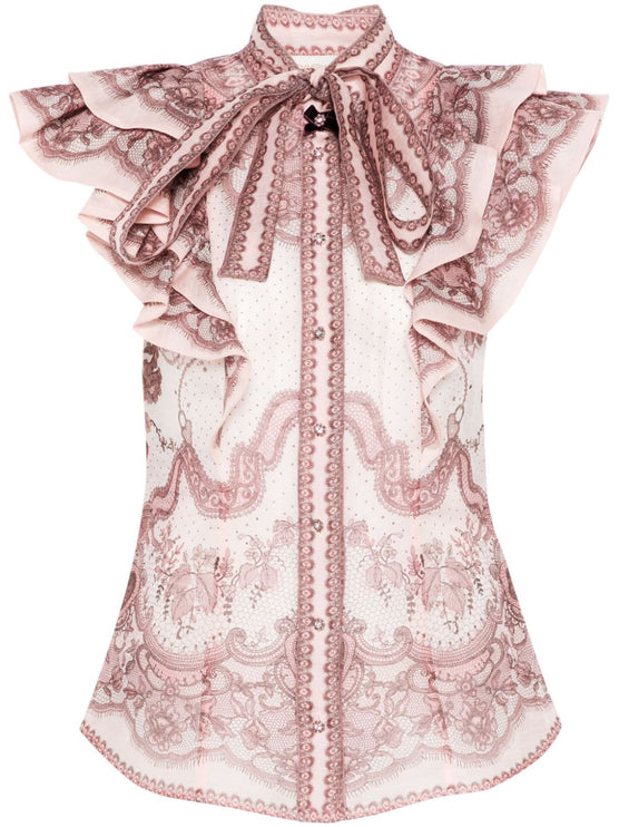 Zimmermann Top Pink