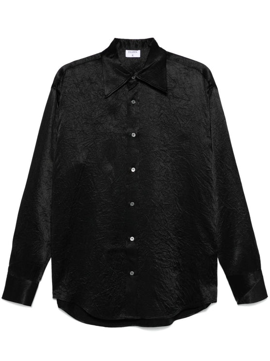 FILIPPA K Shirts Black