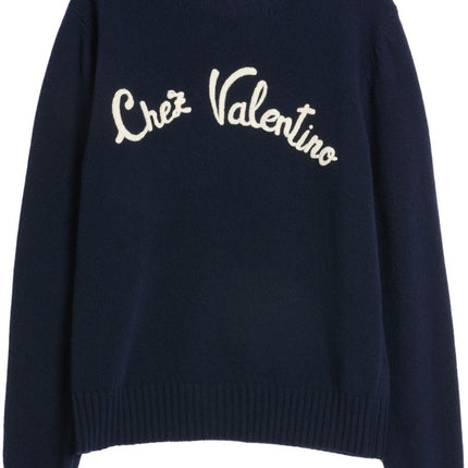 Valentino Sweaters Blue