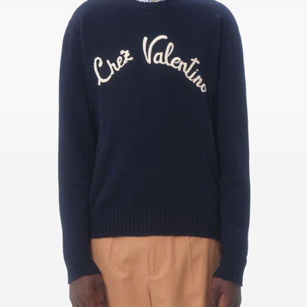 Valentino Sweaters Blue