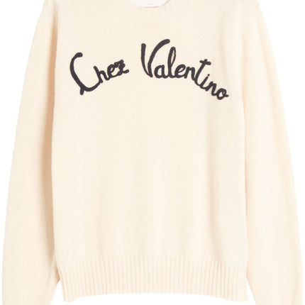 Valentino Sweaters White