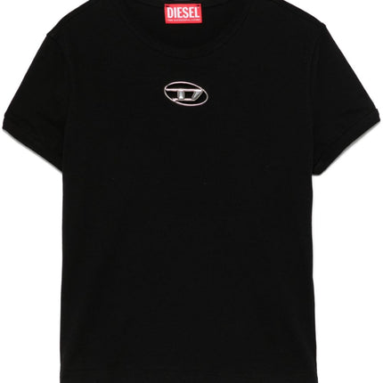 Diesel T-shirts and Polos Black