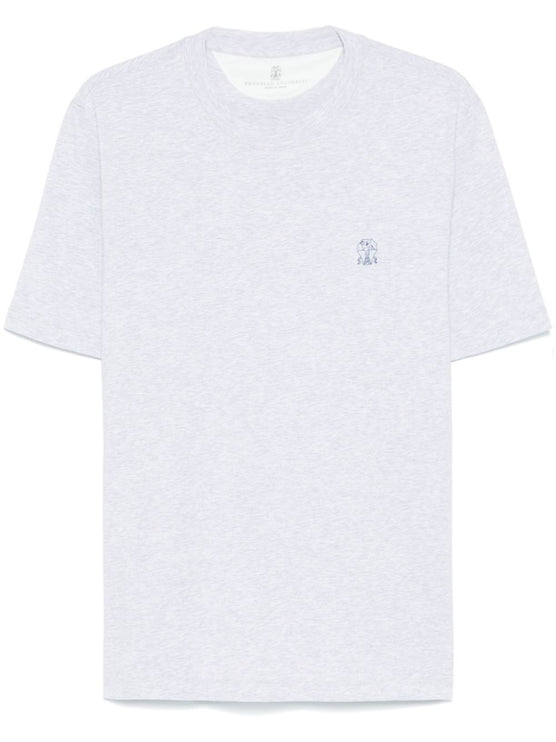 Brunello Cucinelli T-shirts and Polos Light Grey