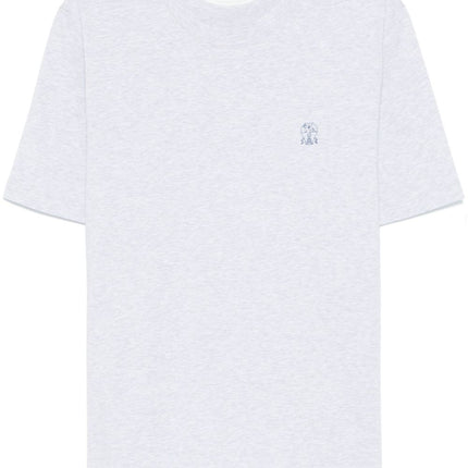 Brunello Cucinelli T-shirts and Polos Light Grey