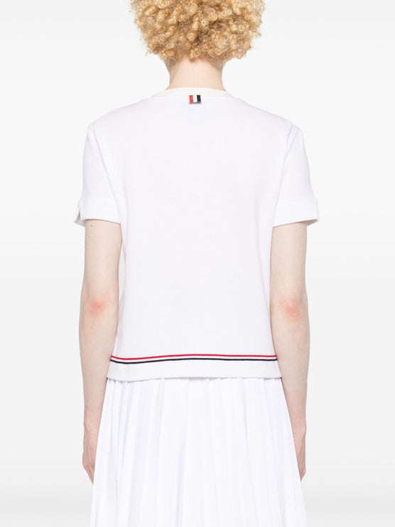 Thom Browne T-shirts and Polos White