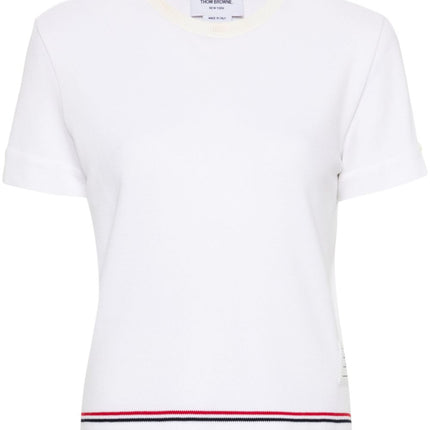 Thom Browne T-shirts and Polos White