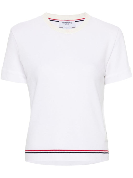 Thom Browne T-shirts and Polos White