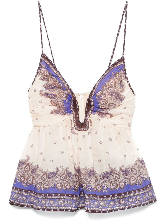 Zimmermann Top Purple