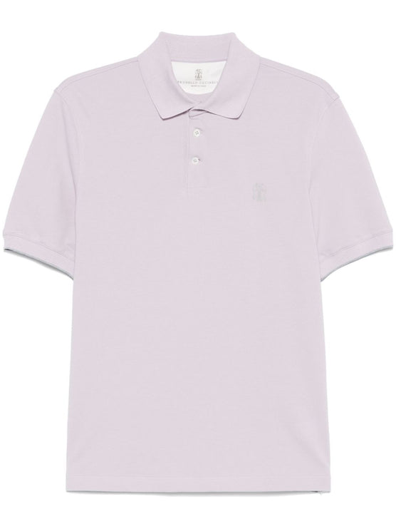 Brunello Cucinelli T-shirts and Polos Purple