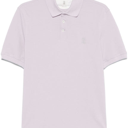 Brunello Cucinelli T-shirts and Polos Purple