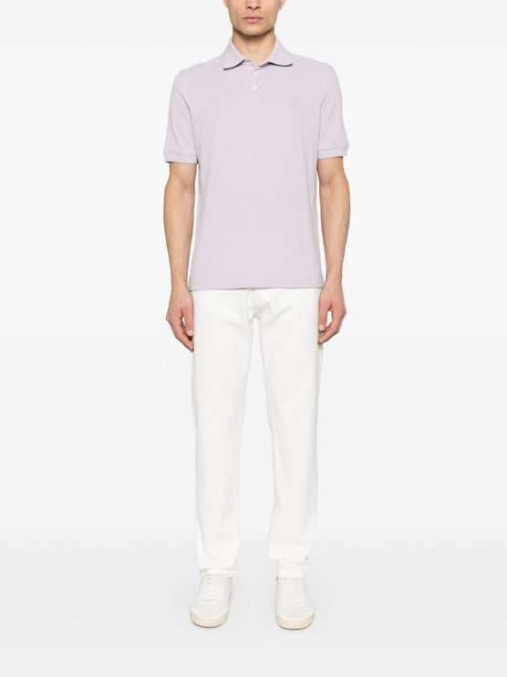 Brunello Cucinelli T-shirts and Polos Purple