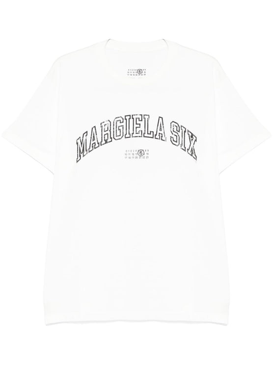 MM6 Maison Margiela T-shirts and Polos White