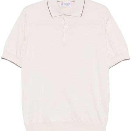 Brunello Cucinelli T-shirts and Polos White