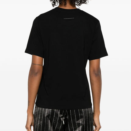 MM6 Maison Margiela T-shirts and Polos Black