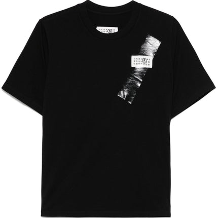 MM6 Maison Margiela T-shirts and Polos Black