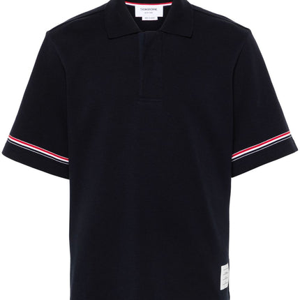 Thom Browne T-shirts and Polos Blue