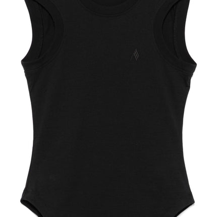 The Attico Top Black