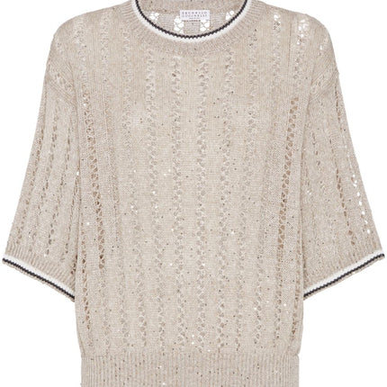 Brunello Cucinelli Sweaters Beige