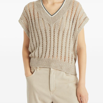 Brunello Cucinelli Sweaters Beige