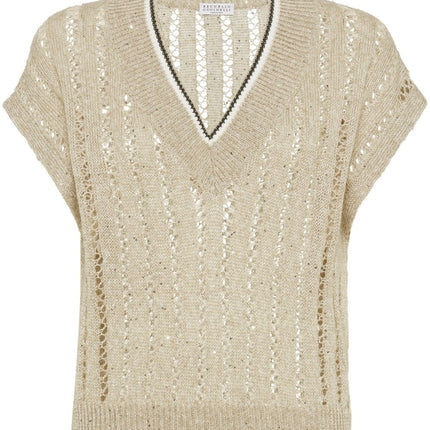 Brunello Cucinelli Sweaters Beige