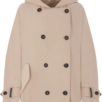 Brunello Cucinelli Coats Beige