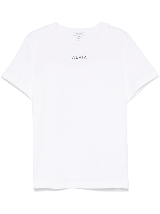 Alaia T-shirts and Polos White